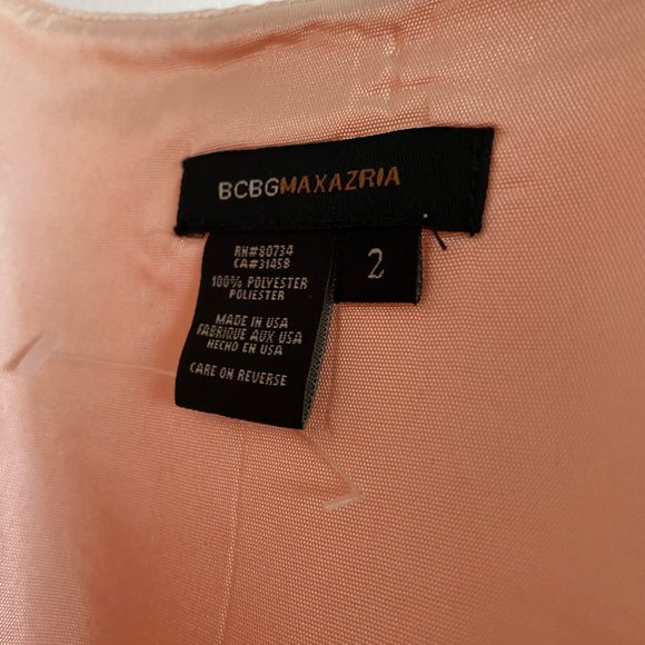 BCBG MAXAZRIA Baby Pink Prom Dress - Picture 2 of 5
